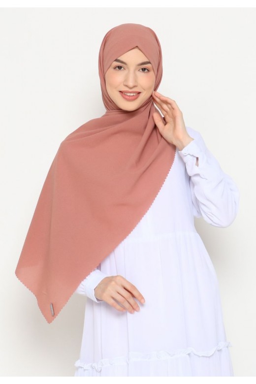 Pasmina Instan Lasercut Caramel